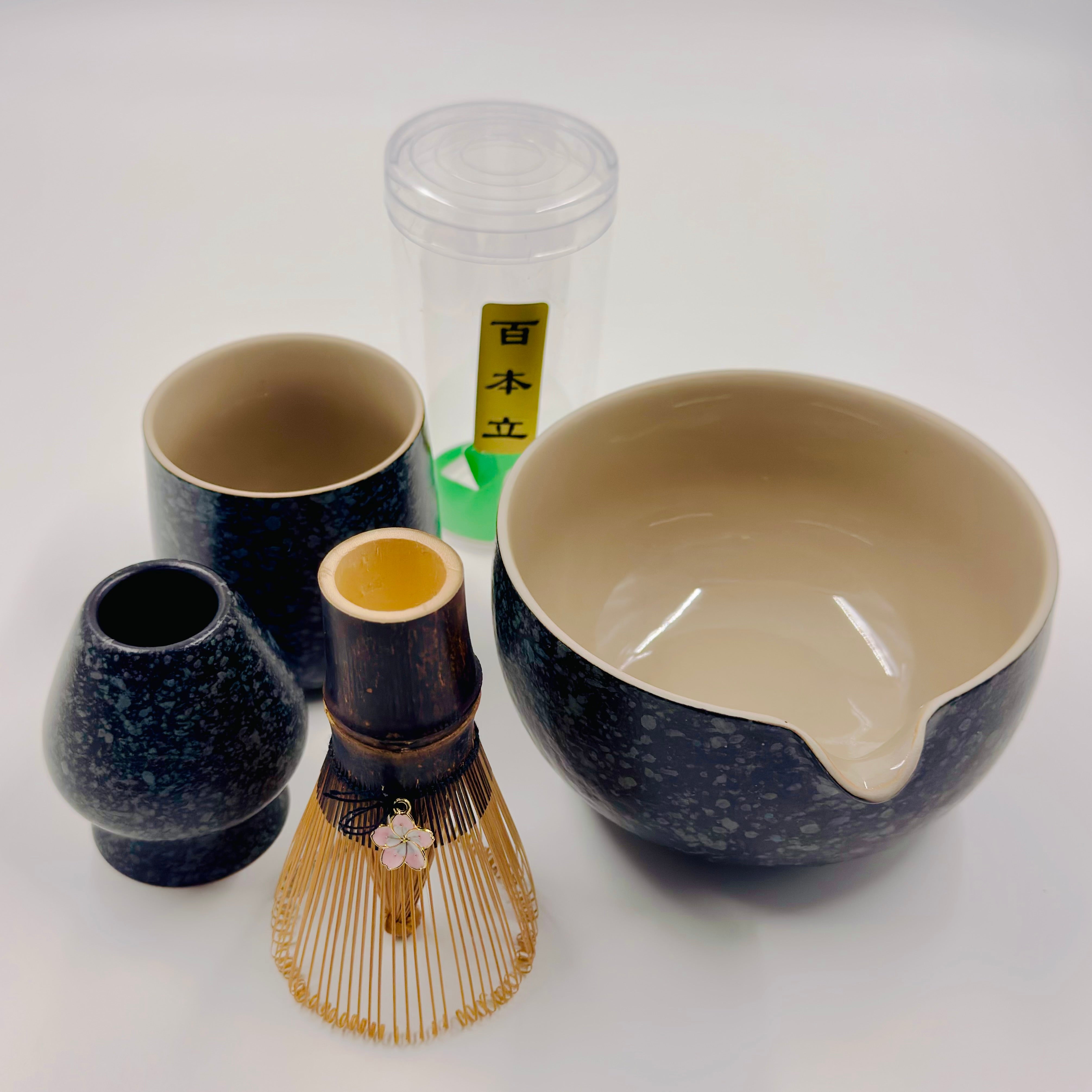 Ceramic Matcha Preparation & Serving Set