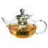 Borosilicate Glass Teapot with Infuser 20oz & 2 Glass Cups