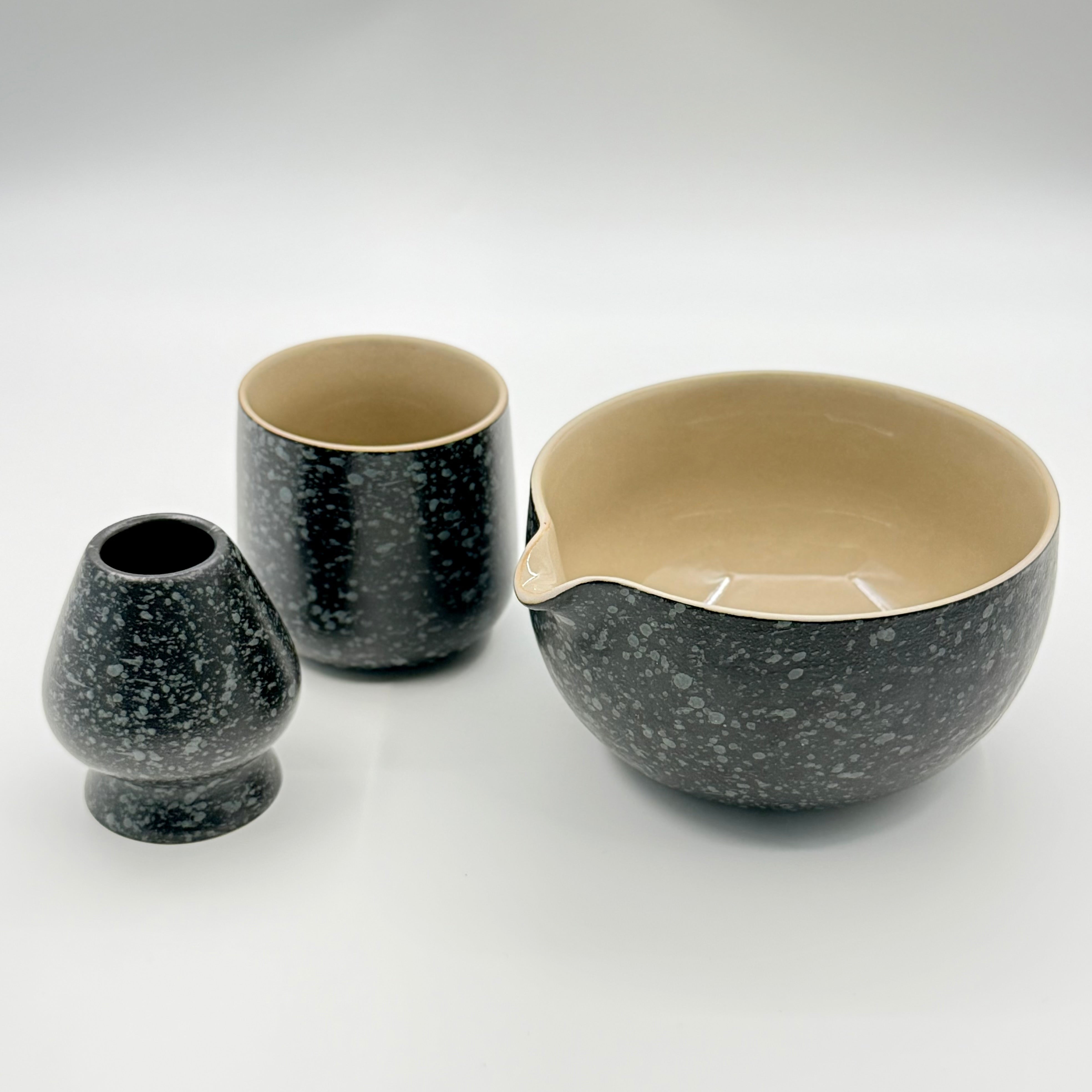 Ceramic Matcha Preparation & Serving Set
