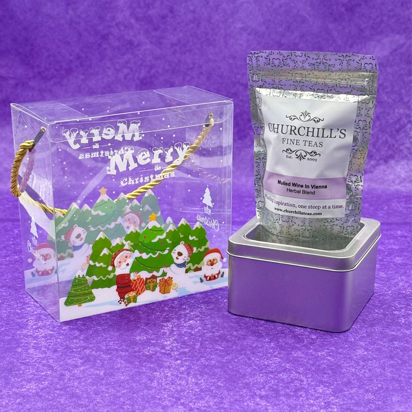 Christmas Tea & Tin Box