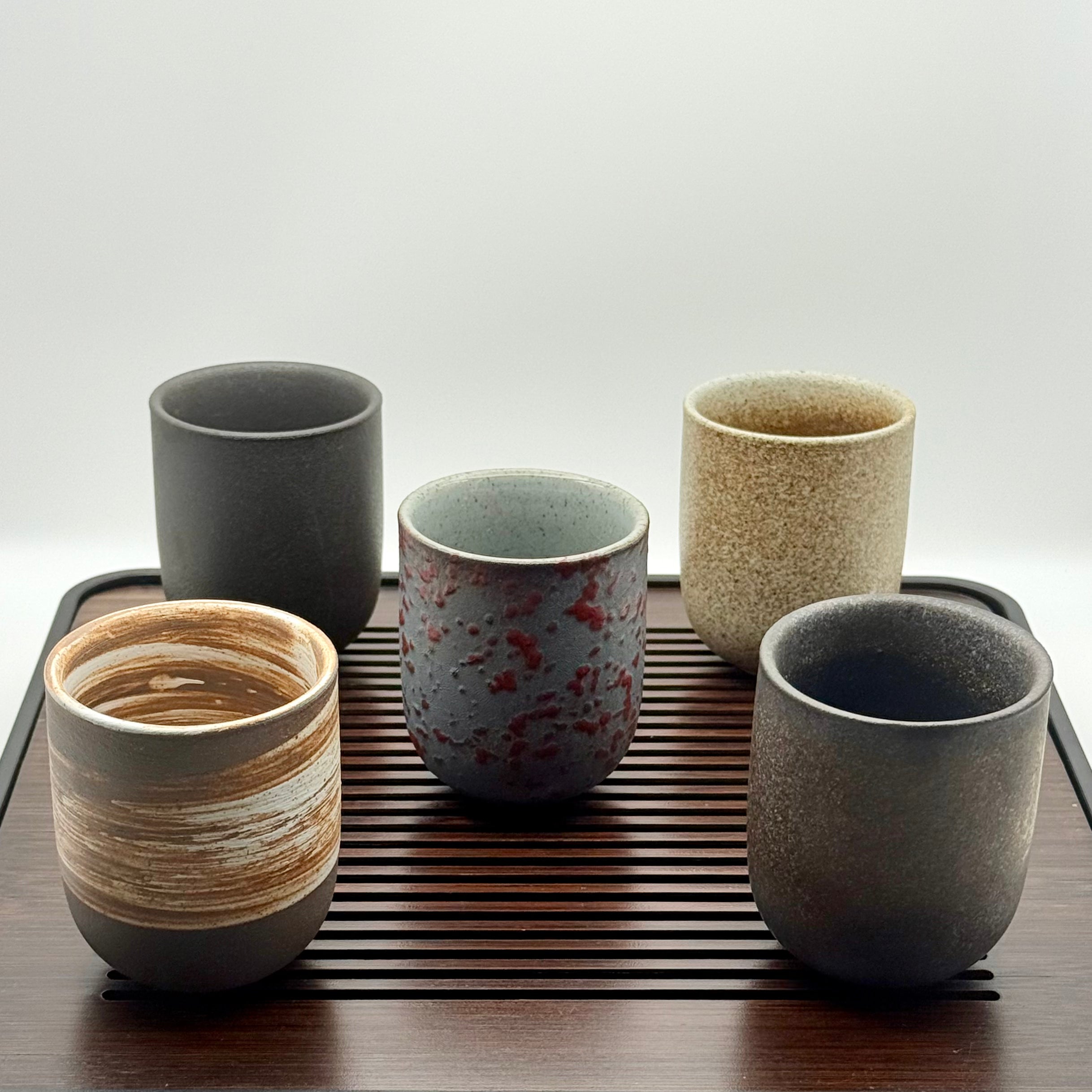 Firewood Pottery Asian Style Tea Cup
