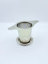 Stainless Steel Infuser Tapered Basket with Double Handle & Lid