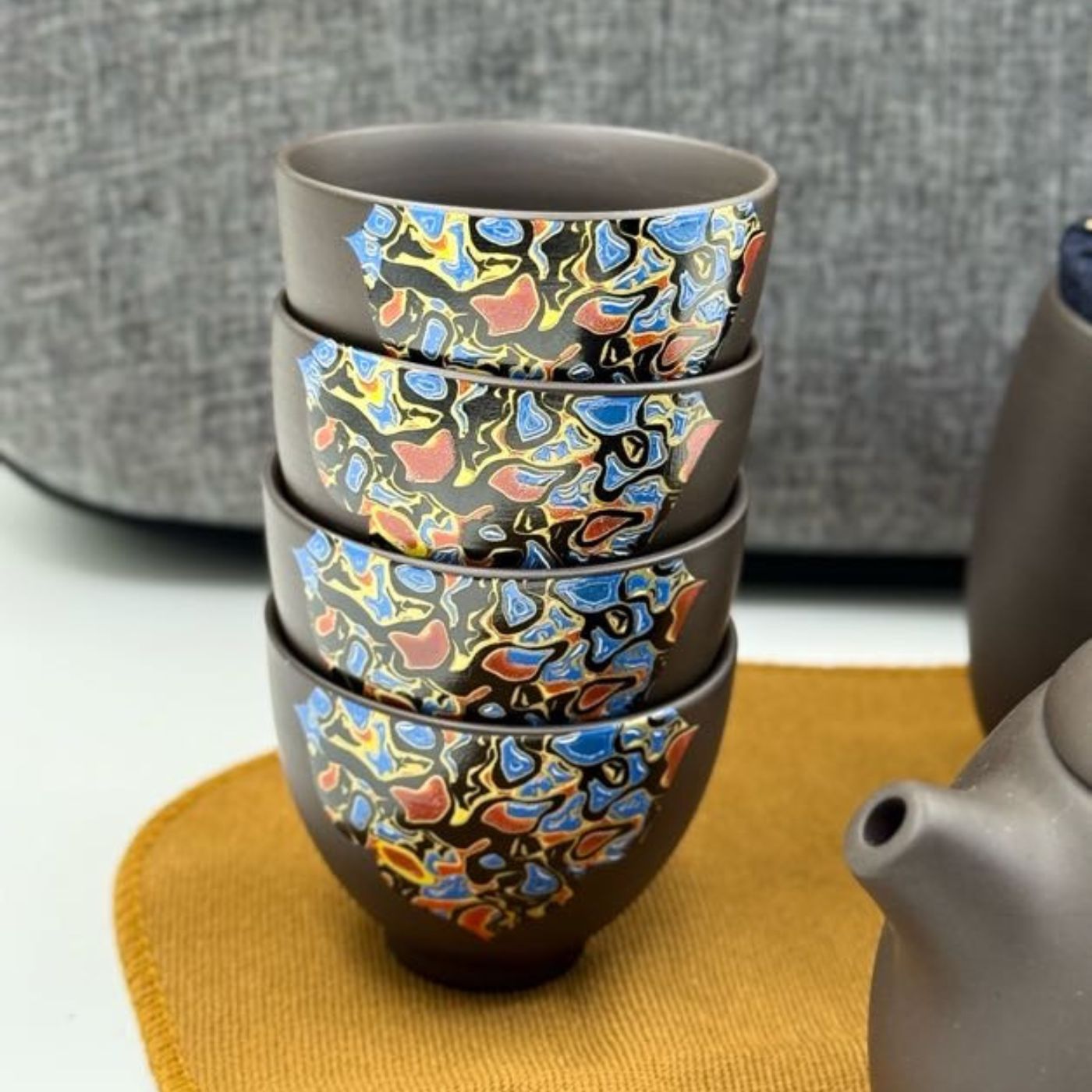 Gong Fu Tea Set with Travel Case