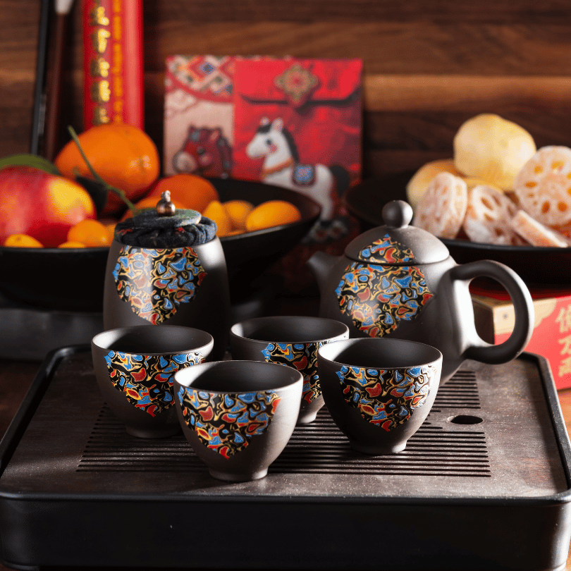 Gong Fu Tea Set with Travel Case