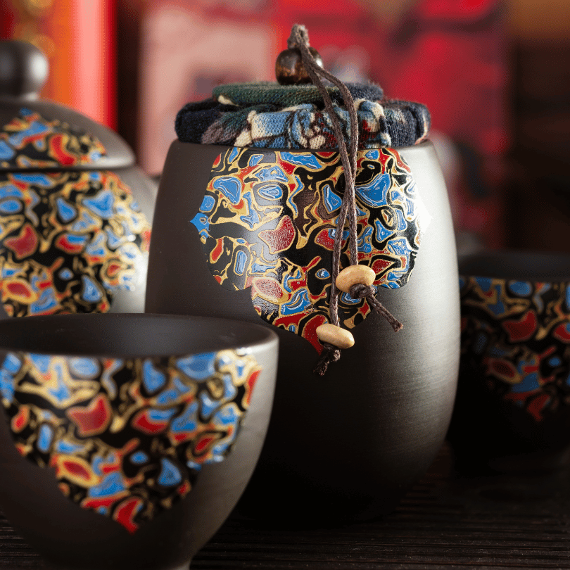 Gong Fu Tea Set with Travel Case