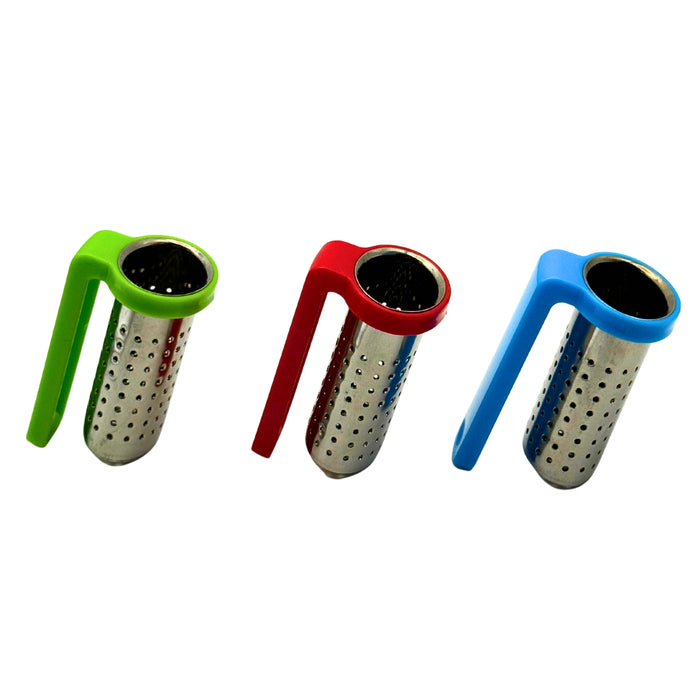 Stainless Steel Infuser with Hook-on Basket