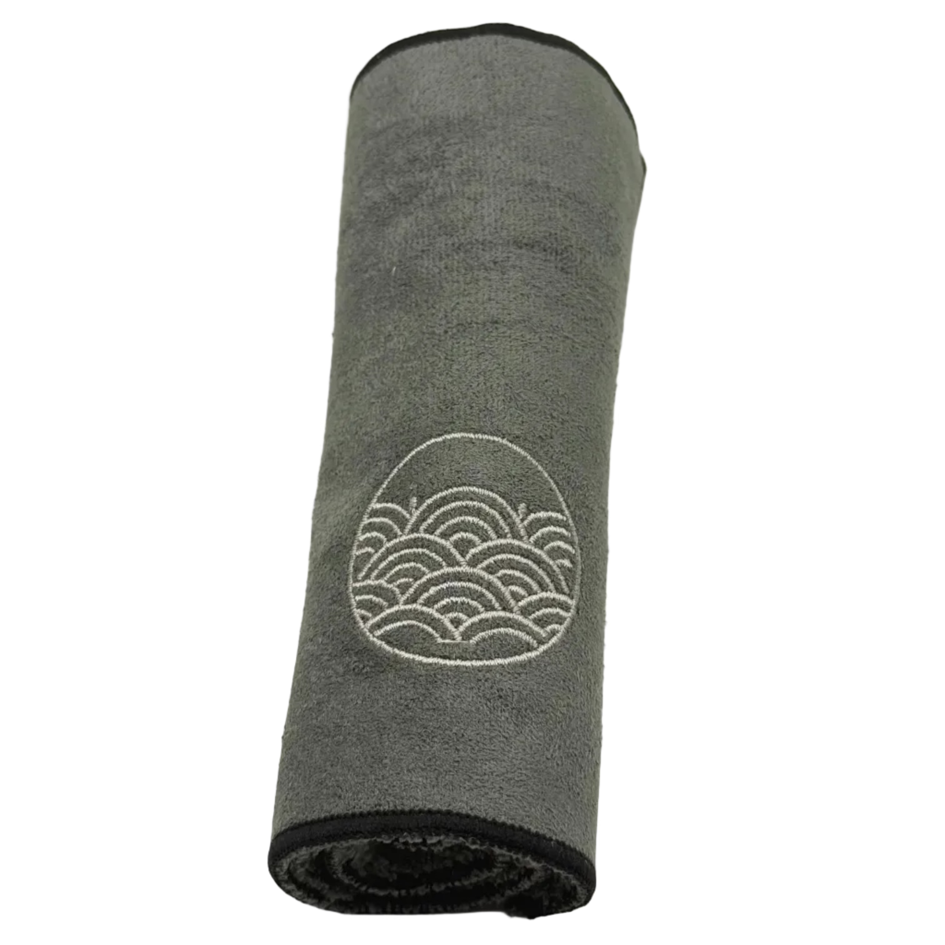 Embroidered Double-Sided Faux Suede Tea Towel – Soft, Absorbent Plush Fabric