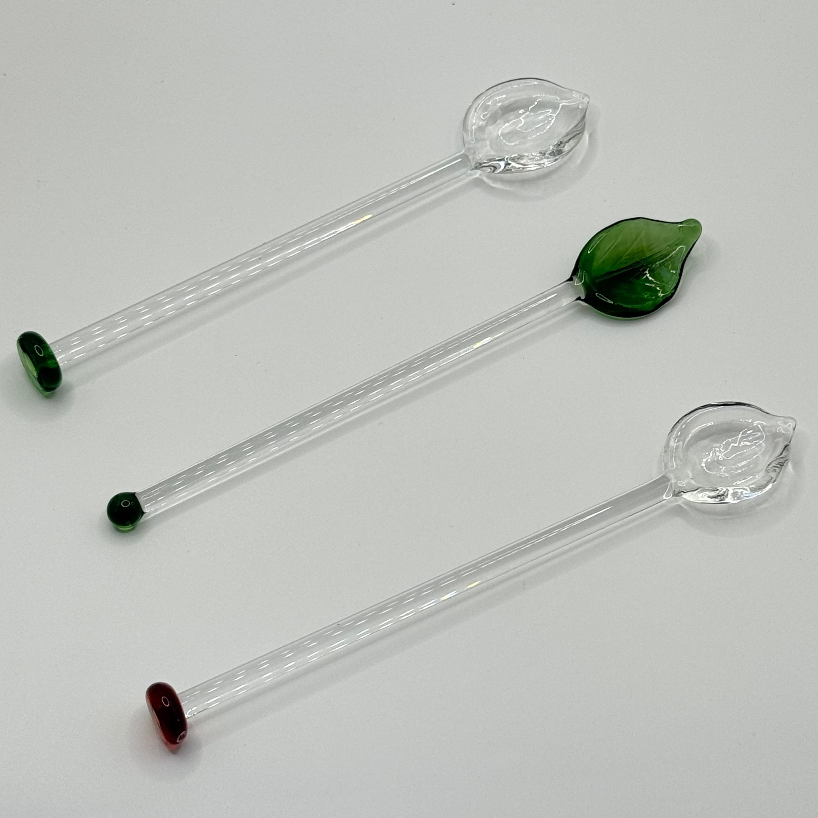 Handblown Glass Tea Leaf Stir Spoon – Locally Made in Cincinnati