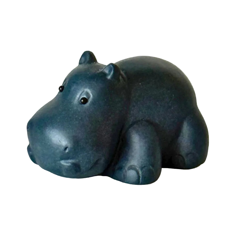 Hippo Tea Pet in Zisha Purple Sand Clay – Cincinnati Fiona-Inspired