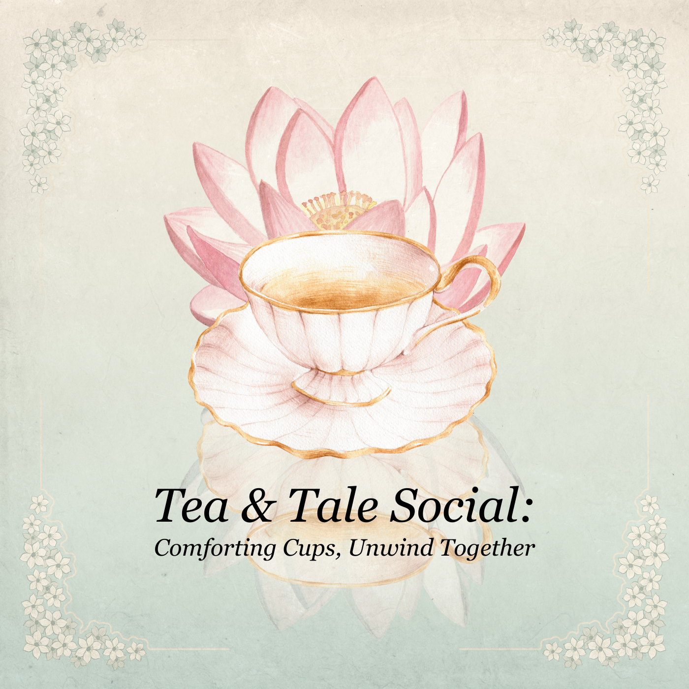 Tea & Tale Social: Comforting Cups, Unwind Together (Mar 29, 2026)