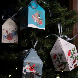 Charley Harper Ornament Box: Backyard Birds (Empty Box)