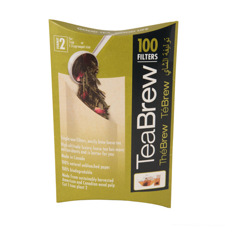 Disposable Tea Filter #2 100ct.