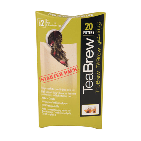 Disposable Tea Filter #2 20 Ct.