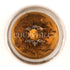 Tiffany Rose Bud Blooming Green Tea (brewed, top view)